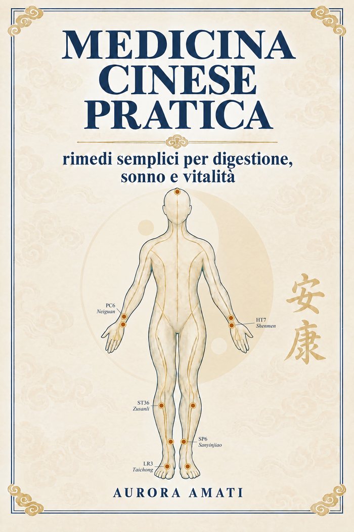 La copertina di Medicina Cinese Pratica di Aurora Amati